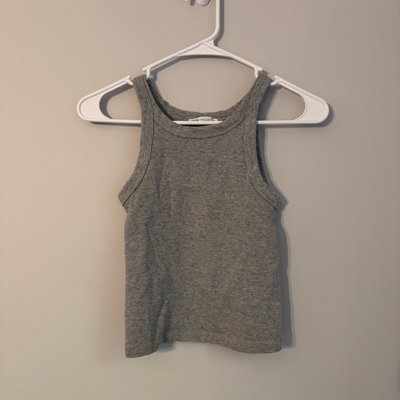 Zara Tops - Zara Heather Gray Tank Top (A1-20)